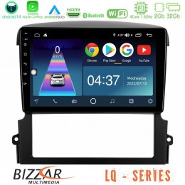 Bizzar lq Series 4core Android14 2+32gb kia Sorento Navigation Multimedia Tablet 9" με Carplay & Android Auto u-lq-Ki0407