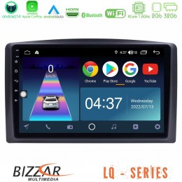 Bizzar lq Series 4core Android14 2+32gb Mercedes Vito 2015-2021 Navigation Multimedia Tablet 10" με Carplay & Android Auto u-lq-Mb0779