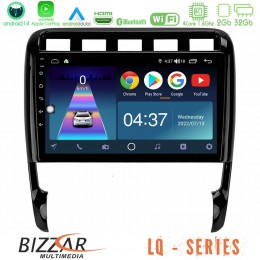 Bizzar lq Series 4core Android14 2+32gb Porsche Cayenne 2003-2010 Navigation Multimedia Tablet 9" με Carplay & Android Auto u-lq-Pc0956