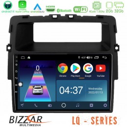 Bizzar lq Series 4core Android14 2+32gb Renault/nissan/opel Navigation Multimedia Tablet 10" με Carplay & Android Auto u-lq-Rn1338