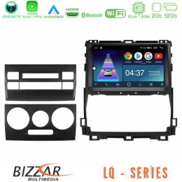 Bizzar lq Series 4core Android14 2+32gb Toyota Land Cruiser J120 2002-2009 Navigation Multimedia Tablet 9" με Carplay & Android Auto u-lq-Ty0451