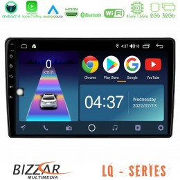 Bizzar lq Series 4core Android14 2+32gb Alfa Romeo 159/brera/spider Navigation Multimedia Tablet 9"  με Carplay & Android Auto u-lq-Ar2863