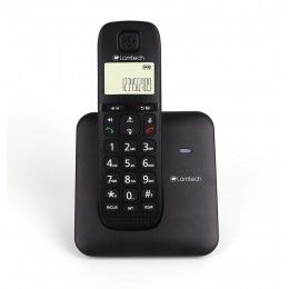 LAMTECH CORDLESS PHONE SYSTEM BLACK