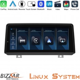 Bizzar bmw 2 Series f45 Active Tourer Linux Apple Carplay | Android Auto Screen 10.25″ hd Anti-Reflection u-bm-9202gn