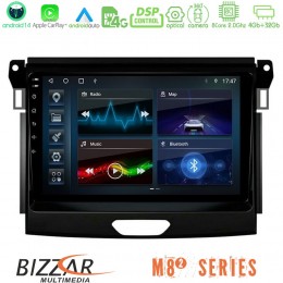 Bizzar m8² Series 8core Android14 4+32gb  Ford Ranger 2017-2022 Navigation Multimedia Tablet 9" με Carplay & Android Auto u-m82-Fd0617