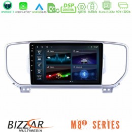 Bizzar m8² Series 8core Android14 4+32gb  kia Sportage 2016-2018 Navigation Multimedia Tablet 9" με Carplay & Android Auto u-m82-Ki0033