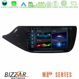 Bizzar m8² Series 8core Android14 4+32gb  kia Ceed 2013-2017 Navigation Multimedia Tablet 9" με Carplay & Android Auto u-m82-Ki0610