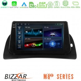 Bizzar m8² Series 8core Android14 4+32gb  Renault Kangoo 2015-2018 Navigation Multimedia Tablet 9" με Carplay & Android Auto u-m82-Rn1027