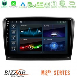 Bizzar m8² Series 8core Android14 4+32gb  Skoda Superb 2008-2015 Navigation Multimedia Tablet 10" με Carplay & Android Auto u-m82-Sk0817