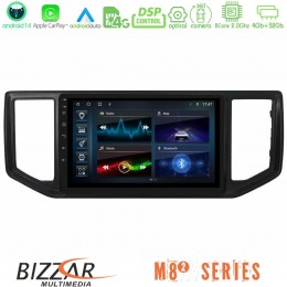 Bizzar m8² Series 8core Android14 4+32gb  vw Amarok 2017-2022 Navigation Multimedia Tablet 9" με Carplay & Android Auto u-m82-Vw1136