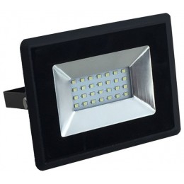 V-TAC LED Προβολέας E-Series SMD Μαύρος 20W Χρώμα Φωτός Κόκκινο 5992