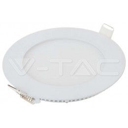 V-TAC Φωτιστικό Οροφής Χωνευτό Στρογγυλό 6W 490lm 120° IP20 Ψυχρό Λευκό 214856