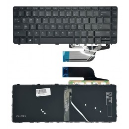 Πληκτρολόγιο για HP ProBook 640 G3/G2 KEY-113 με backlight, μαύρο