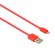 LAMTECH CHARGING CABLE iPhone 5/6/7 1m RED