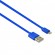 LAMTECH CHARGING CABLE iPhone 5/6/7 1m BLUE