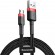 Baseus CAMKLF-B91 Usb Cable Cafule Micro Usb 2,4A 1 meter black and red