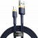 Baseus Cafule Braided USB to Lightning Cable Μπλε 1m (CALKLF-BV3)