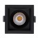 GloboStar® PLUTO-M 60274 Χωνευτό LED Spot Downlight TrimLess Μ8.4xΠ8.4cm 10W 1300lm 38° AC 220-240V IP20 Μ8.4 x Π8.4 x Υ5.9cm - Τετράγωνο - Μαύρο & Anti-Glare HoneyComb - Φυσικό Λευκό 4500K - Bridgelux COB - 5 Years Warranty