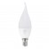 GloboStar® 60008 Λάμπα LED E14 C37T Κεράκι 6W 564lm 260° AC 220-240V IP20 Φ3.7 x Υ12.5cm Θερμό Λευκό 2700K - 3 Years Warranty