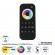 GloboStar® 71544 RT10 SKYDANCE Ασύρματο Χειριστήριο Αφής RF 2.4Ghz 4 Group για όλα τα RGBW+WW SKYDANCE Controller DC 3V 2 x AAA - IP20 Μαύρο Μ12.2 x Π5.3 x Υ1.7cm - 5 Years Warranty