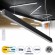 GloboStar® FELIX 61028-P Γραμμικό Κρεμαστό Φωτιστικό Linear LED CCT 54W 6500lm 120° AC 220-240V Μ120 x Π3.5 x Υ7cm - Εναλλαγή Φωτισμού μέσω Τηλεχειριστηρίου All In One Ψυχρό 6000k+Φυσικό 4500k+Θερμό 2700k Dimmable - Μαύρο - 3 Years Warranty