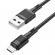 Καλώδιο Σύνδεσης Hoco X83 Victory USB σε Micro-USB 2.4A Μαύρο 1m Υψηλής Αντοχής