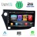 DIGITAL IQ BXH 3205_CPA (9inc) MULTIMEDIA TABLET for HONDA INSIGHT mod. 2009-2014