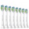 Philips Sonicare W2 Optimal White Ανταλλακτικές Κεφαλές για Ηλεκτρική Οδοντόβουρτσα 8τμχ (HX6068/12) (PHIHX6068.12)