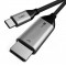 CABLETIME καλώδιο USB-C σε DisplayPort CT-CMDP2, 4K/30Hz, 1.2m, μαύρο