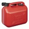 PROPLUS δοχείο καυσίμων 530040RE με σπιράλ, πλαστικό, 10lt, κόκκινο