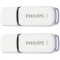 Philips Snow 32GB USB 2.0 2-Pack (FM32FD70D/00) (PHIFM32FD70D-00)
