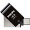 Philips 2-in-1 16GB USB 3.1 Stick με σύνδεση USB-C Μαύρο (PHUSB16G2IN1OTGGU3C) (ΠΗΙPHUSB16G2IN1OTGGU3C)