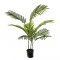 Διακοσμητικό φυτό Areca σε γλάστρα Inart πράσινο pp Υ80εκ