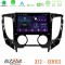 Bizzar xt2 Series 4core Android13 2+32gb Mitsubishi L200 2016-&Gt; &Amp; Fiat Fullback (Manual A/c) Navigation Multimedia Tablet 9 u-xt2-Mt0620
