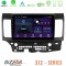 Bizzar xt2 Series 4core Android13 2+32gb Mitsubishi Lancer 2008 – 2015 Navigation Multimedia Tablet 10 u-xt2-Mt232