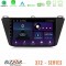 Bizzar xt2 Series vw Tiguan 2016-2022 4core Android13 2+32gb Navigation Multimedia Tablet 10″ u-xt2-Vw0082