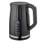 ADLER LED ELECTRIC KETTLE WITH TEMPERATURE CONTROL 1.7L BLACK